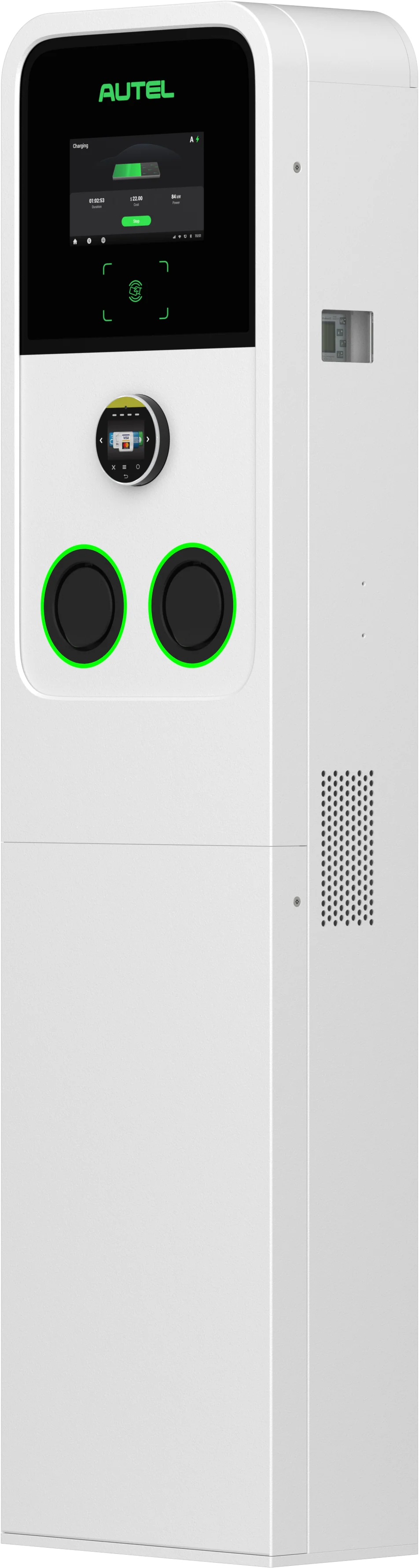 AUTEL MAXICHARGER AC ULTRA: DUAL SOCKET | 22kW | PEDESTAL INCL | PAY TERM - Image 4