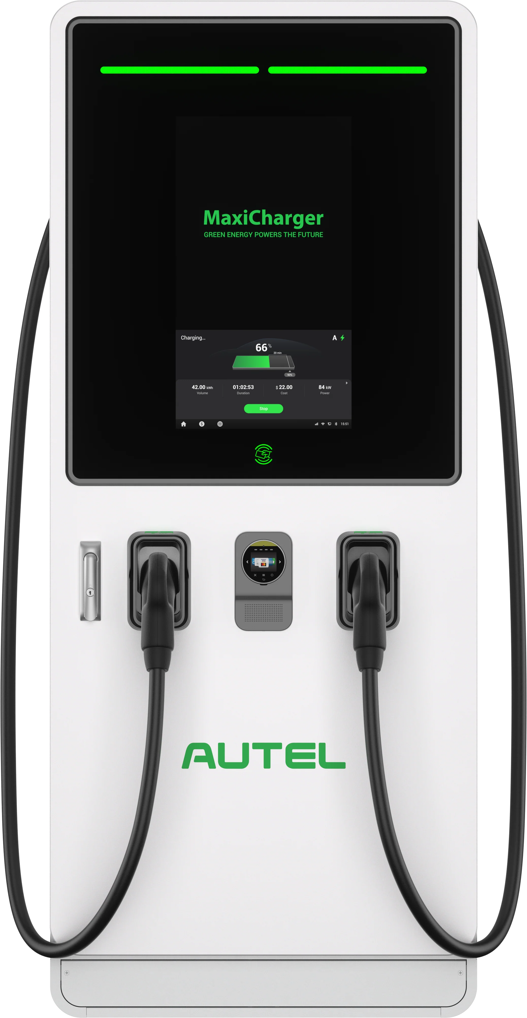 AUTEL MAXICHARGER DC FAST: DUAL CCS | 60kW-120kW | PAYMENT TERMINAL - Image 3