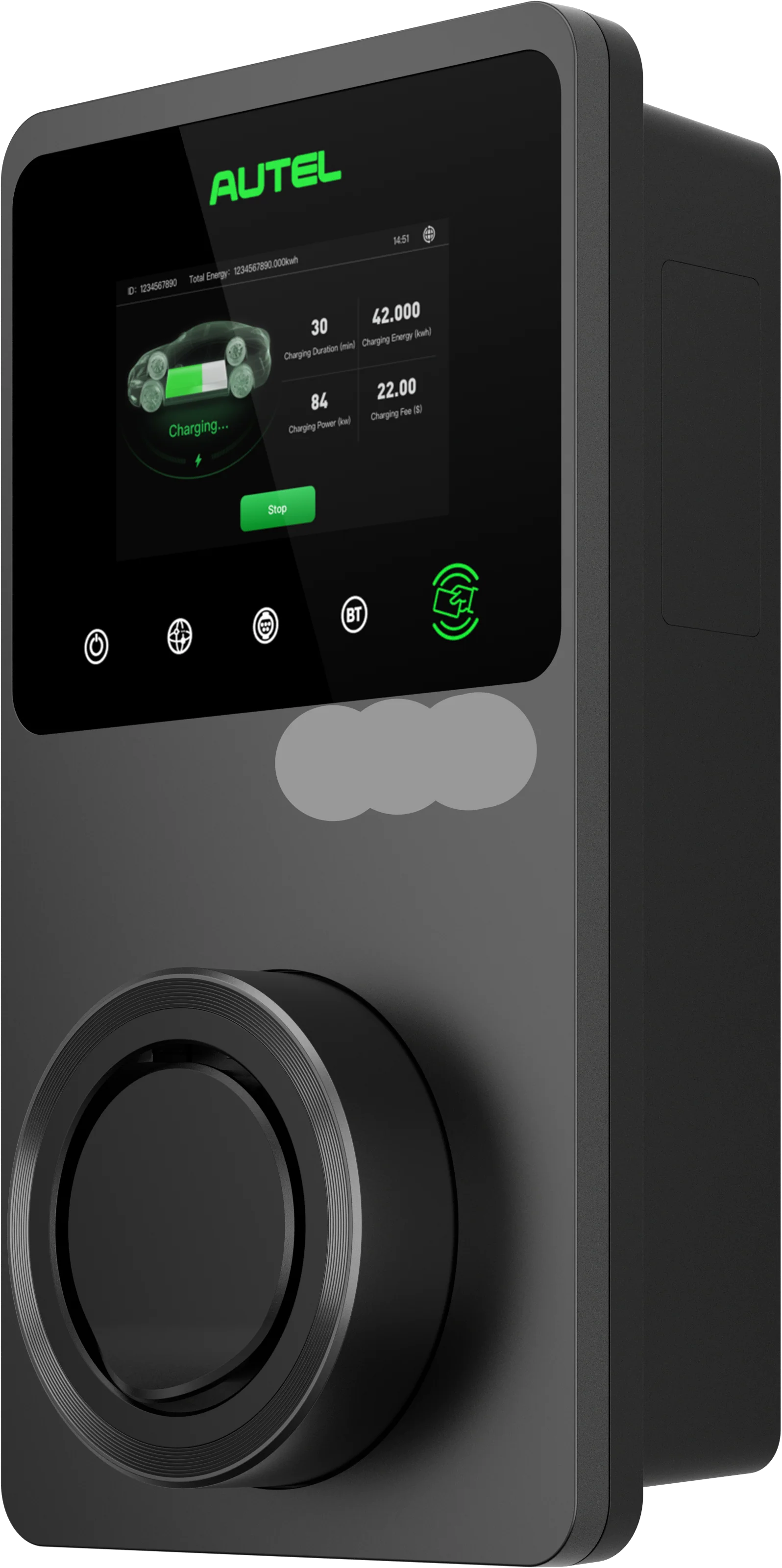 AUTEL MAXICHARGER: SOCKET | 22kW | LCD | 4G - Image 3