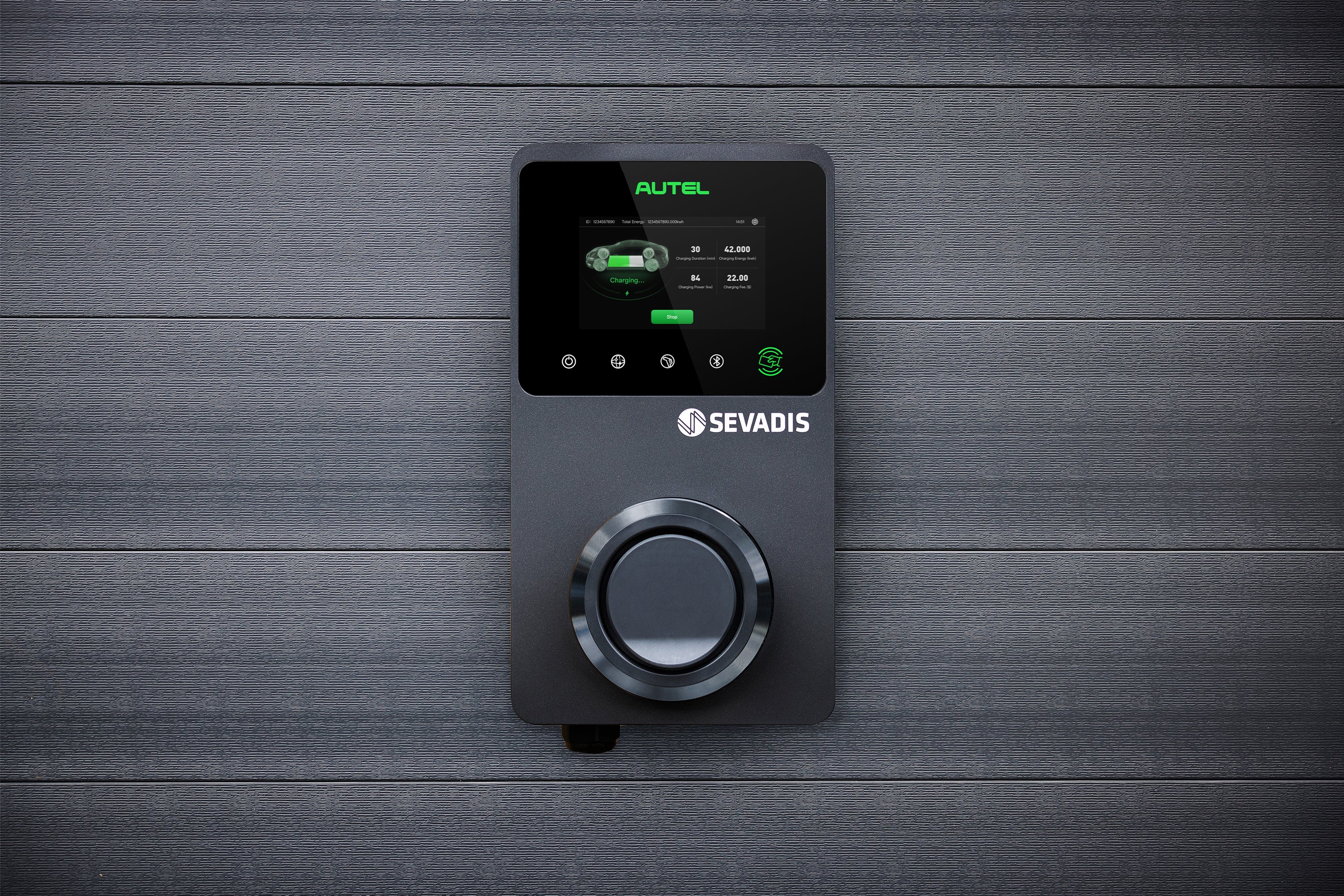 AUTEL MAXICHARGER: SOCKET | 22kW | LCD | 4G - Image 6