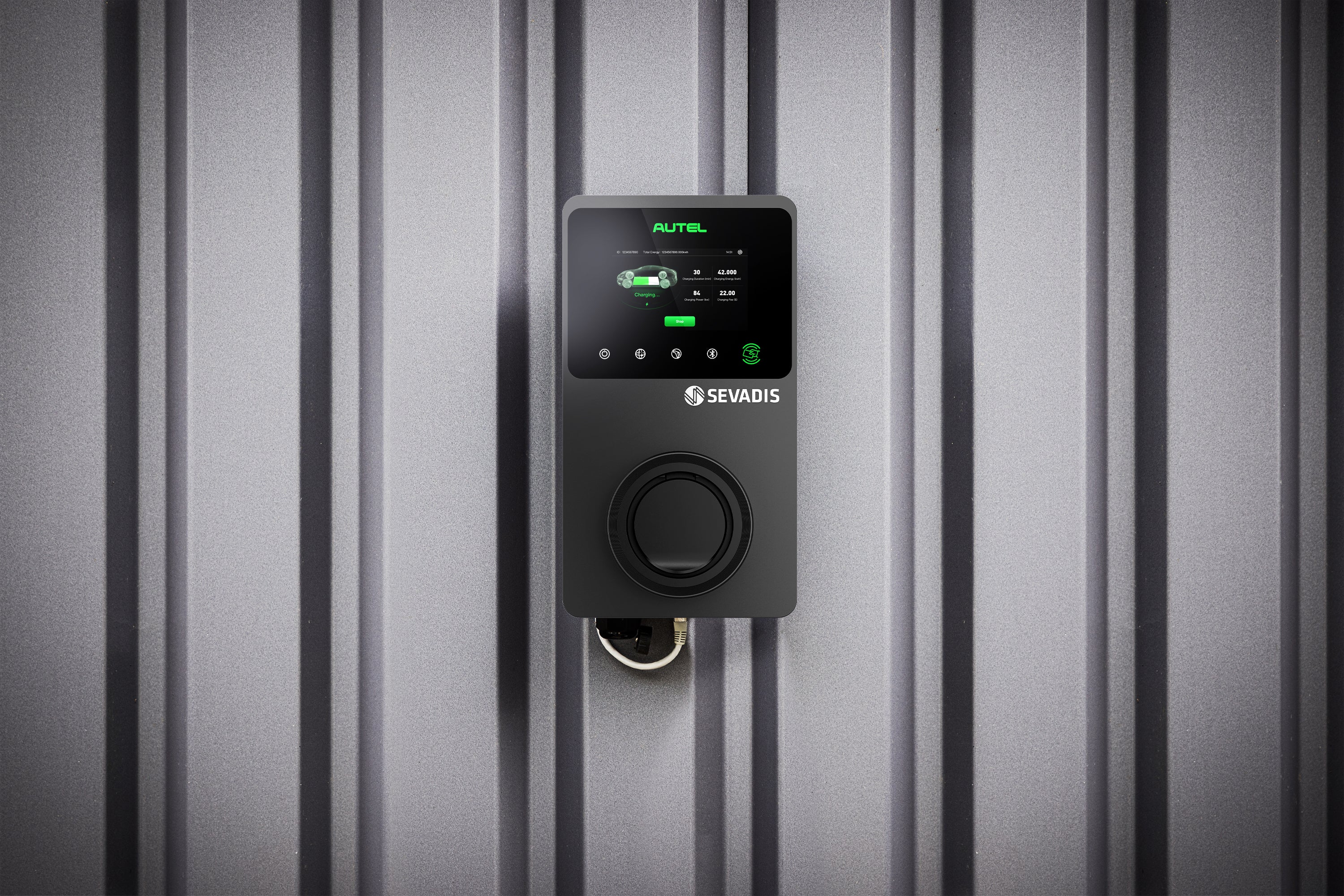 AUTEL MAXICHARGER: SOCKET | 22kW | LCD | 4G - Image 9