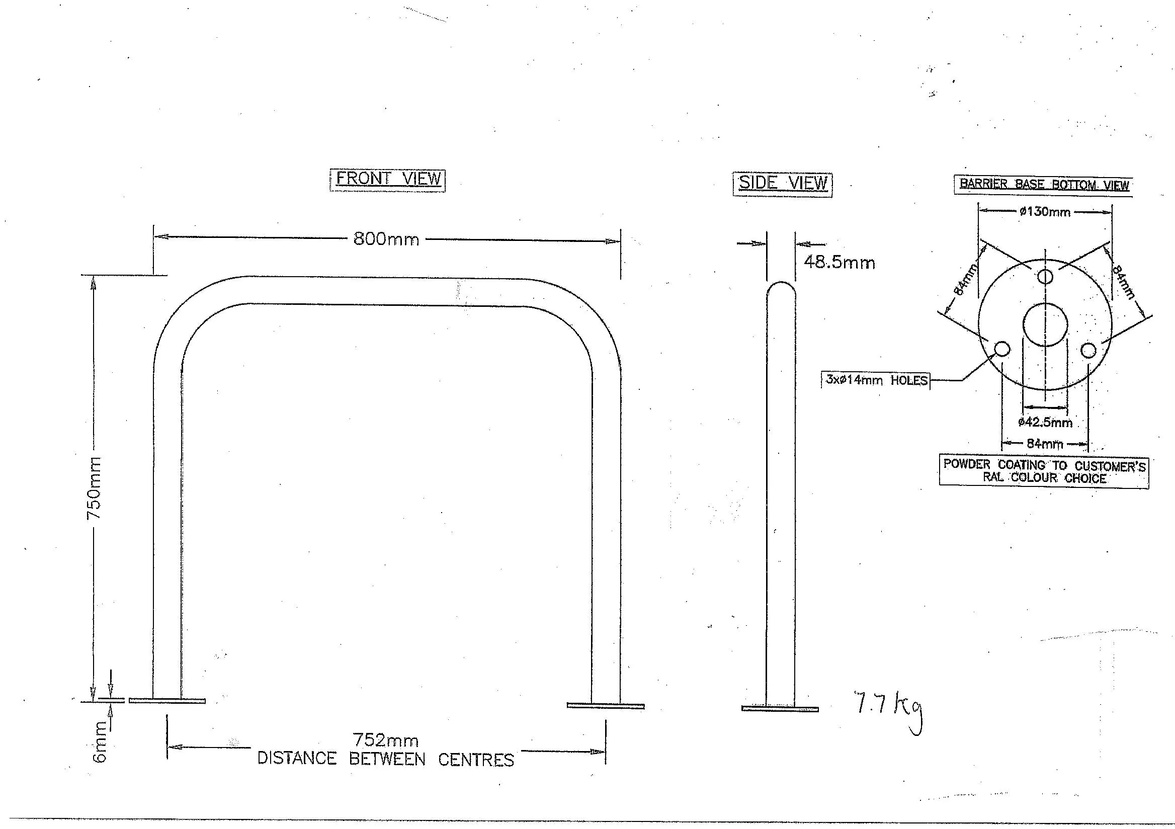 EVEC CRASH BARRIER | ROOT OR SURFACE MOUNTED - Image 4
