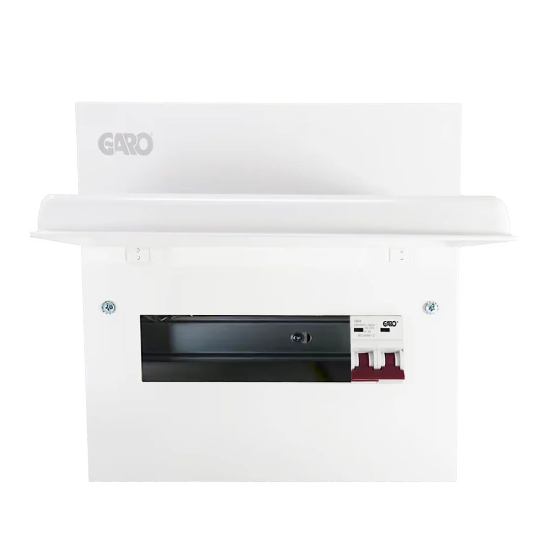 GARO G10S8C: 100A | DP SWITCH | 1 ROW METAL ENCLOSURE