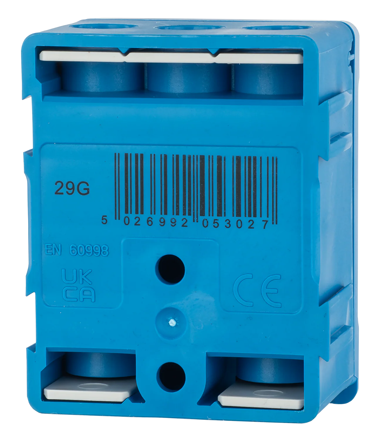 LEWDEN TERMINAL BLOCK: 5 WAY 100A | BLUE - Image 3