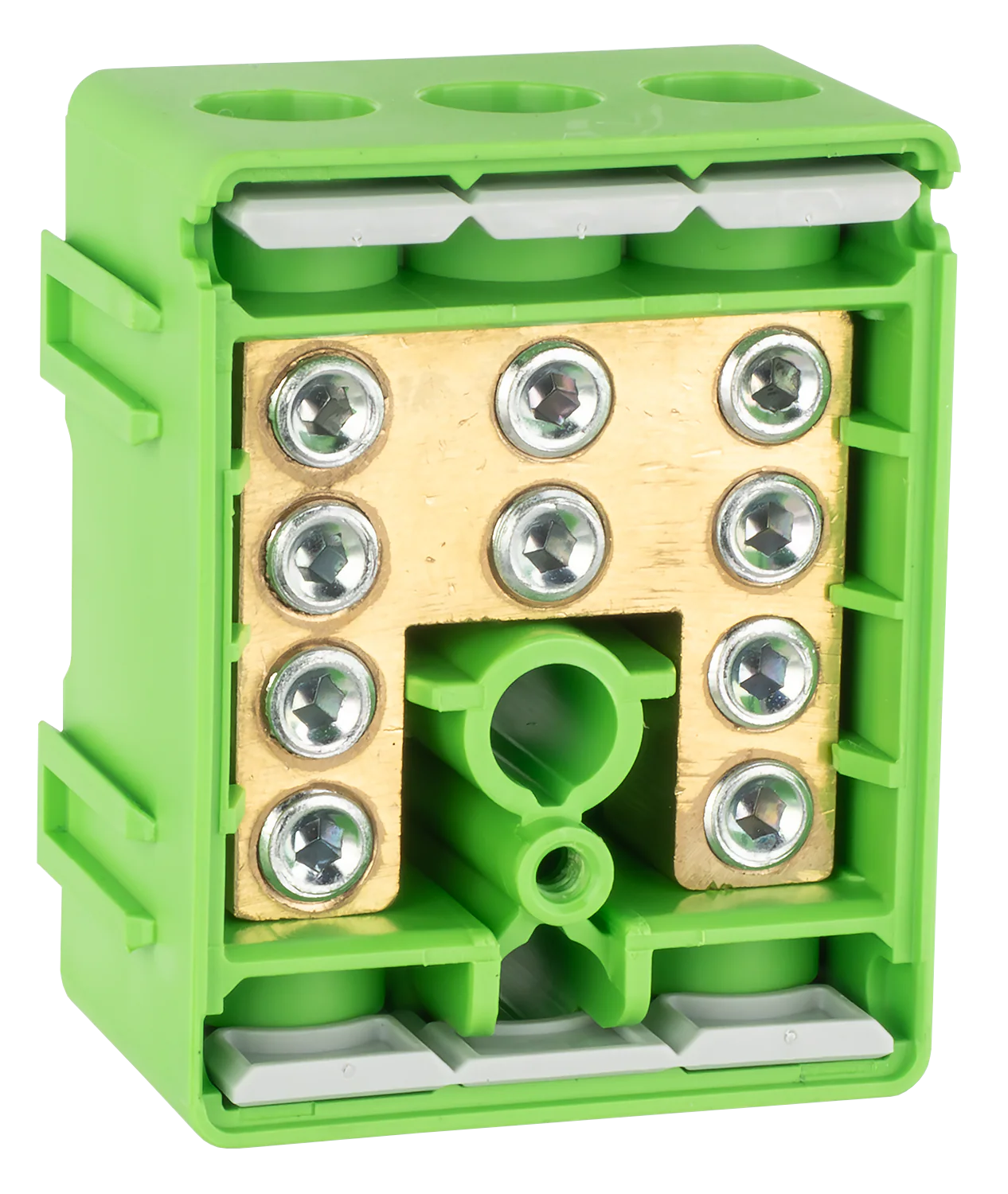 LEWDEN TERMINAL BLOCK: 5 WAY 100A | GREEN (EARTH) - Image 6