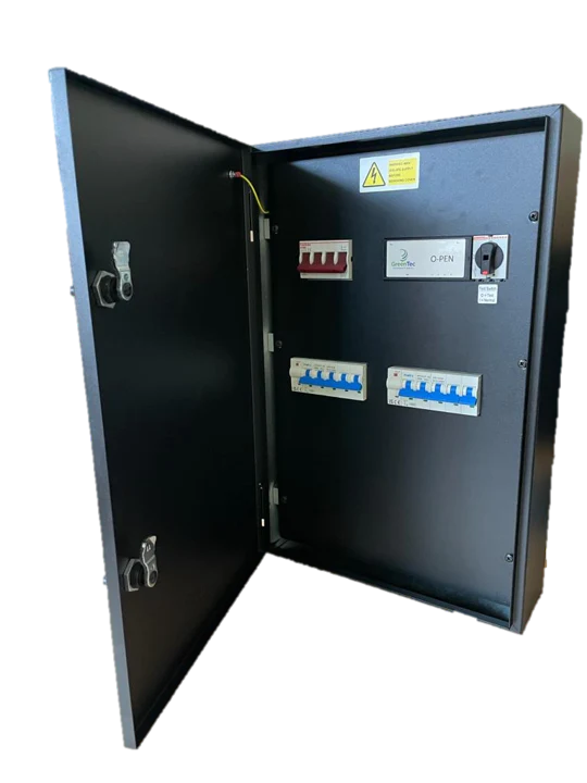 MATT:E AUTOMATIC RESET CONNECTION UNIT: 1x 100A TPN LOAD