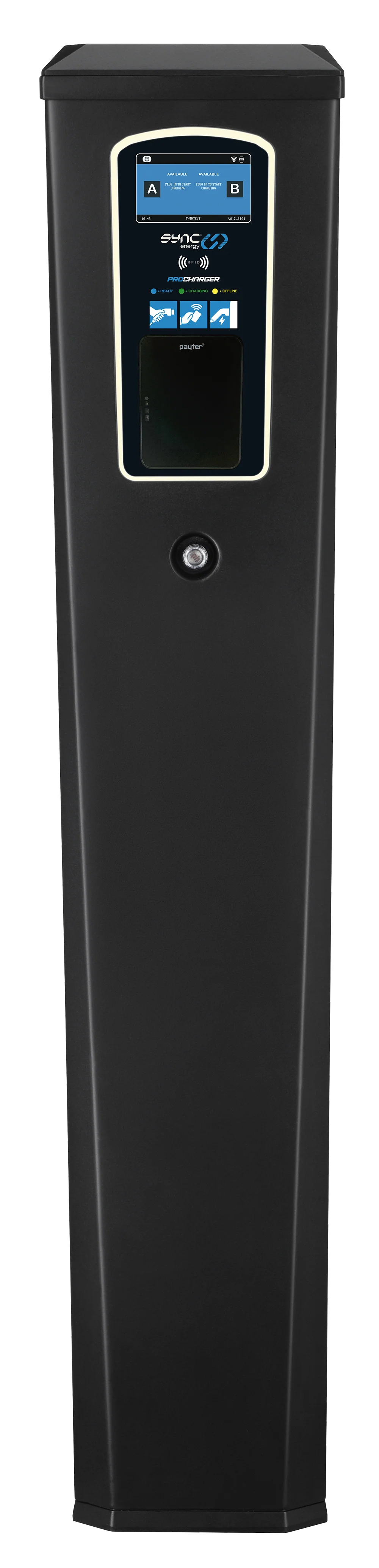 SYNC ENERGY PRO CHARGER: 22kW | DUAL SOCKET | 4G | MID METER | PAY TERM