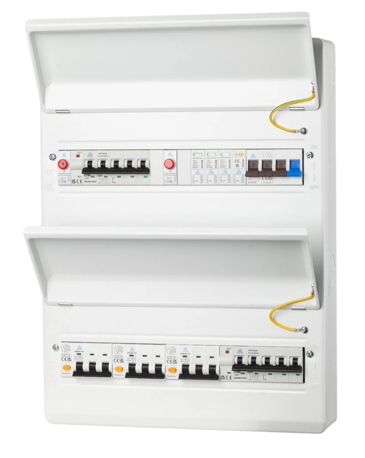 WCED 3-PHASE PME | 3X 40A RCBO | SURGE PROTECTION | WMTP36-R40CSP