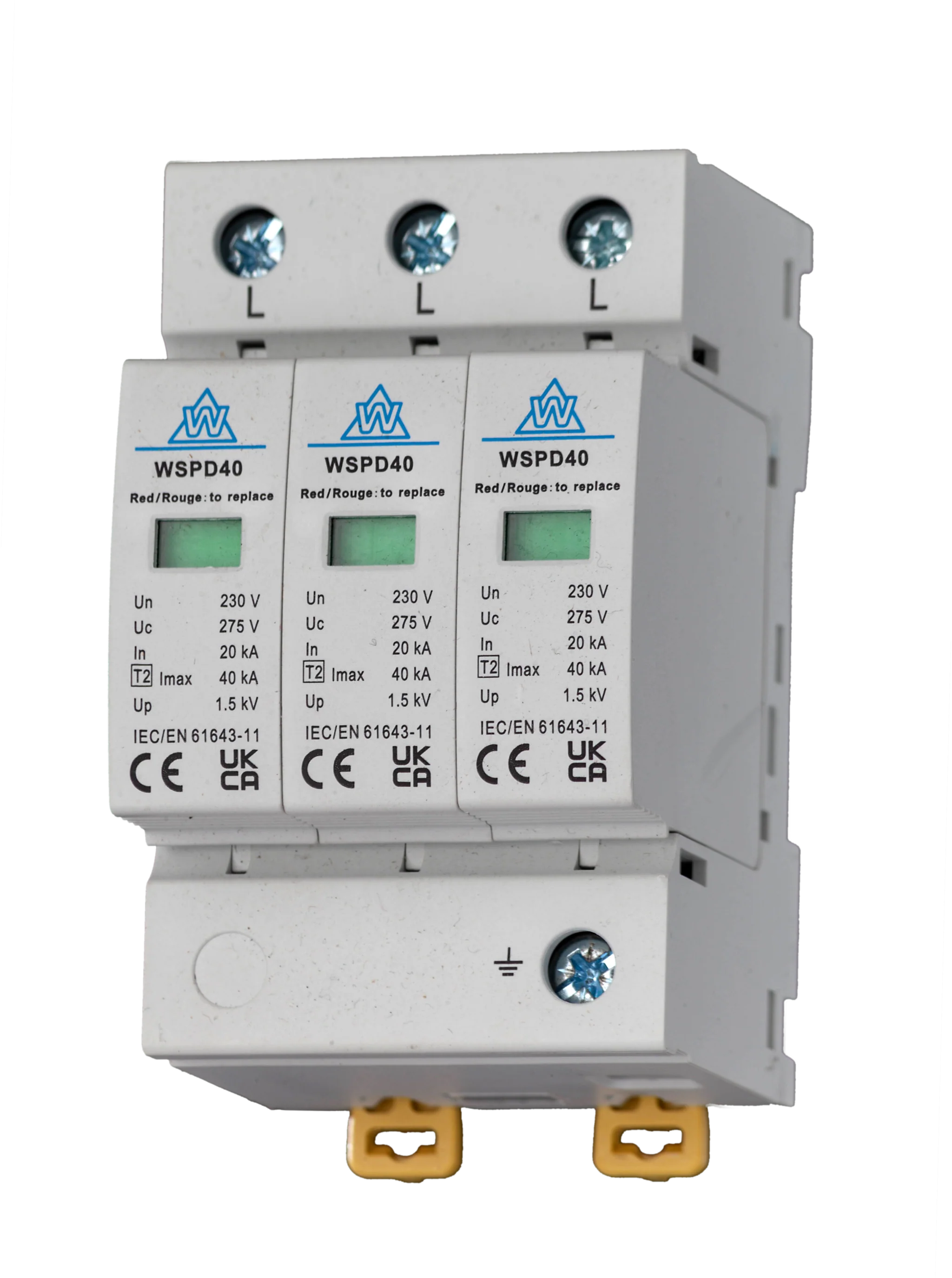 WCED 3 POLE SURGE ARRESTOR