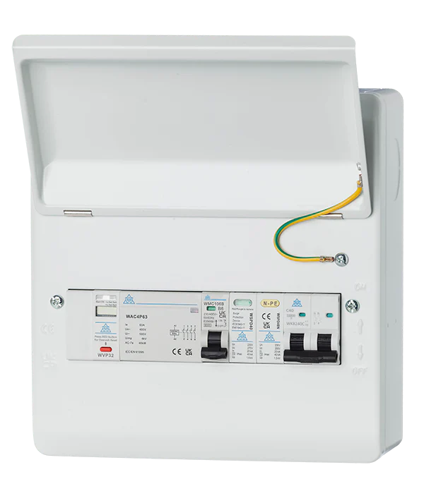 WCED PME LOSS UNIT: 10 MOD | 40A MCB C CURVE