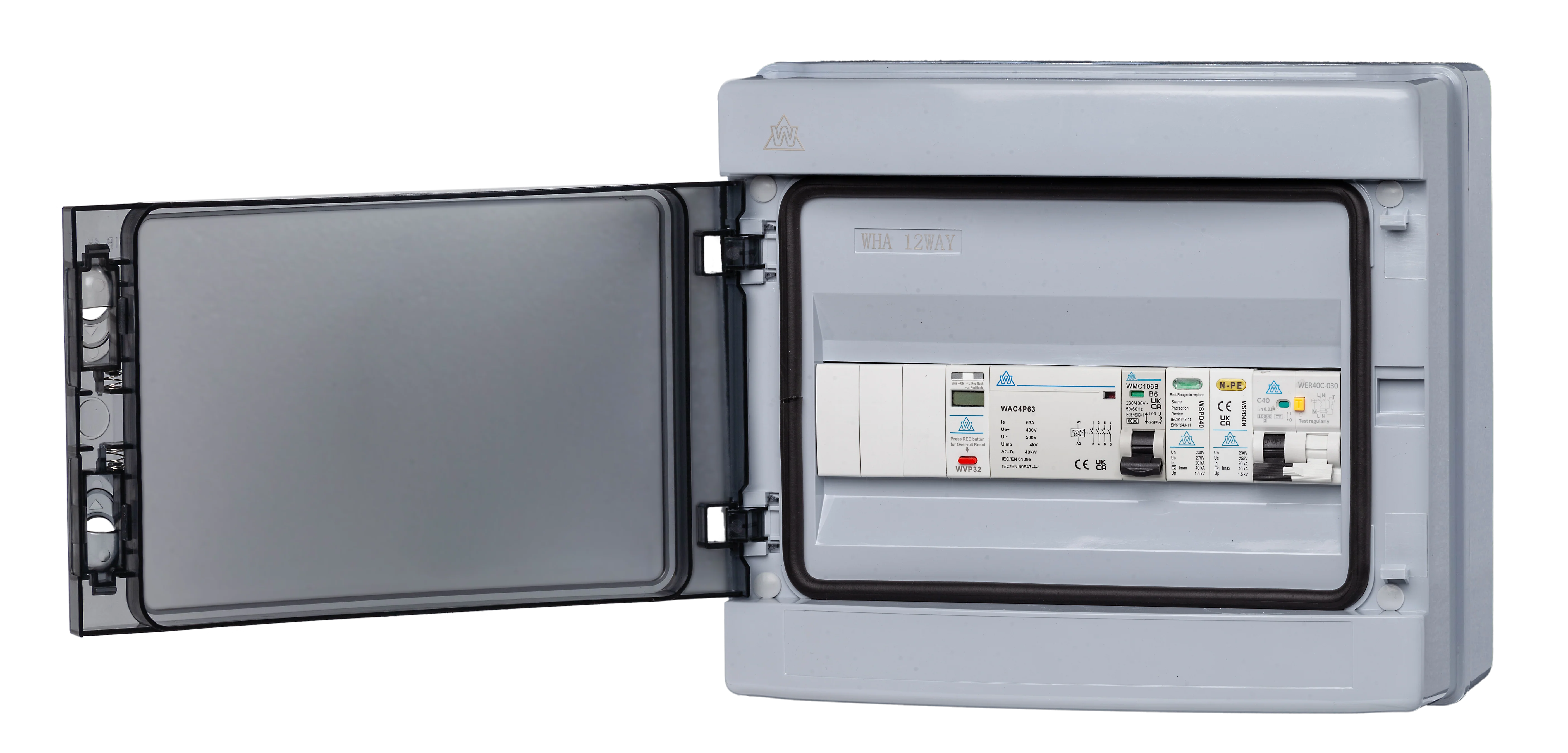WCED PME LOSS UNIT: C40 RCBO | PME | IP65
